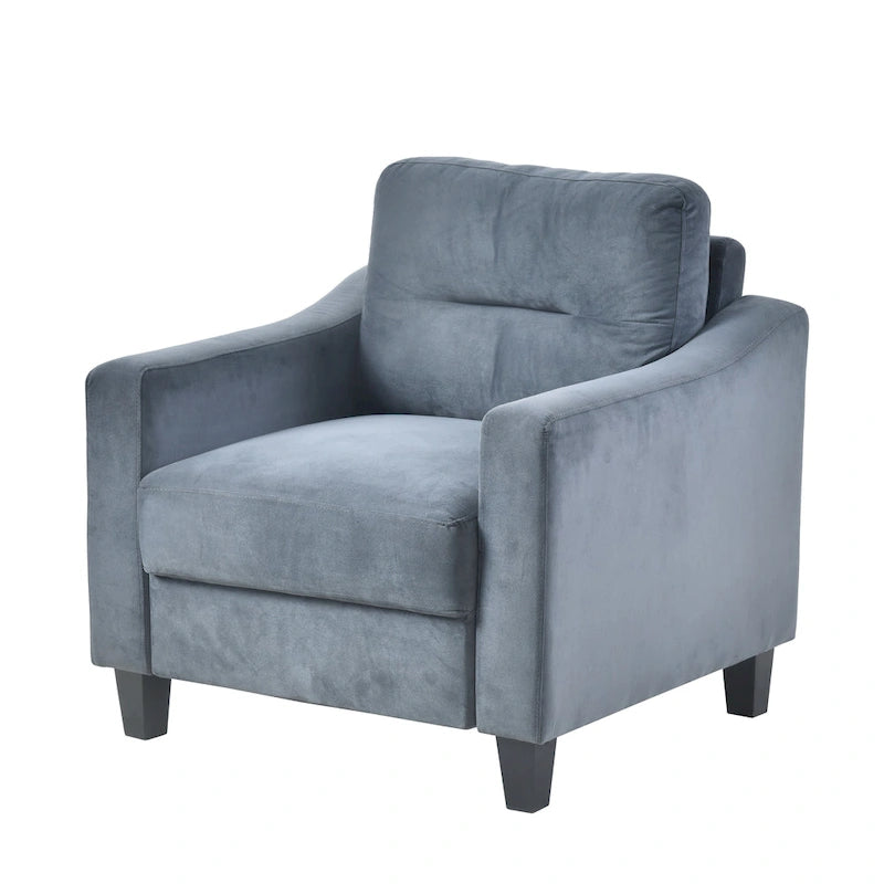 Canapé ou fauteuil confortable en velours