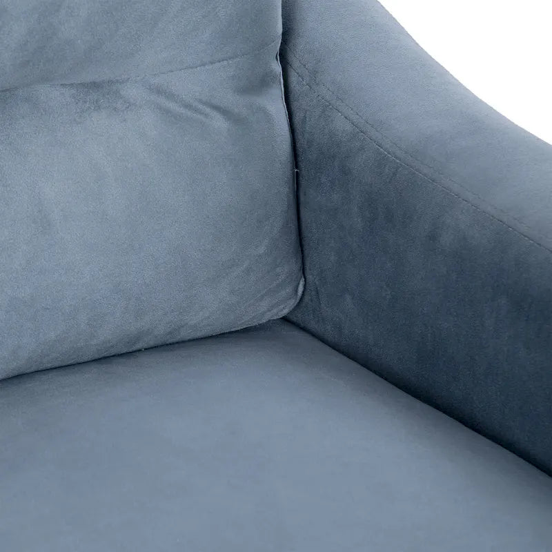 Canapé ou fauteuil confortable en velours