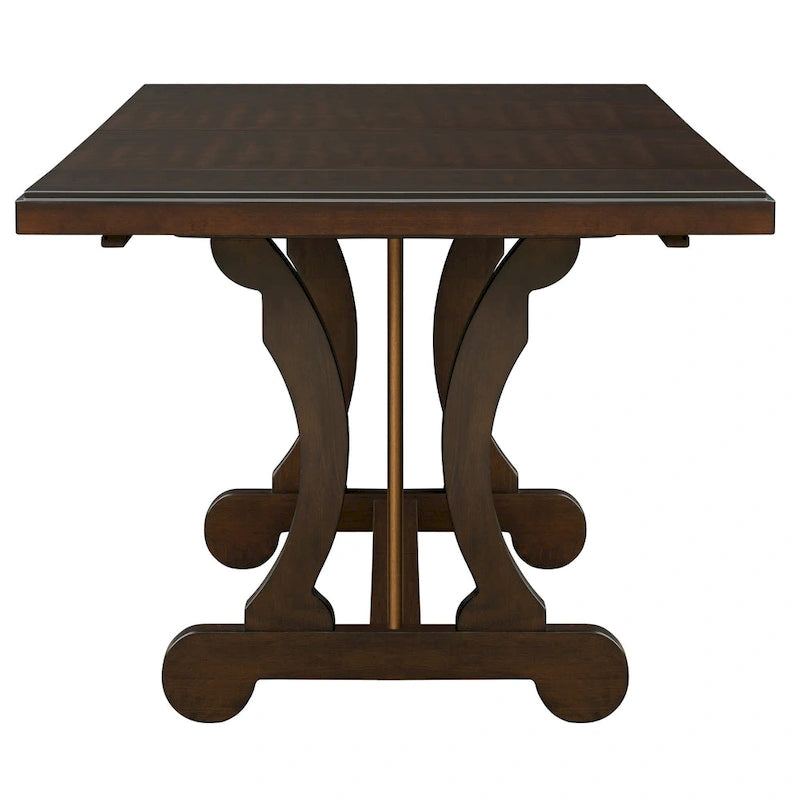 Table à manger extensible rectangulaire