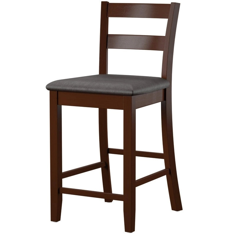Tabouret de comptoir en bois