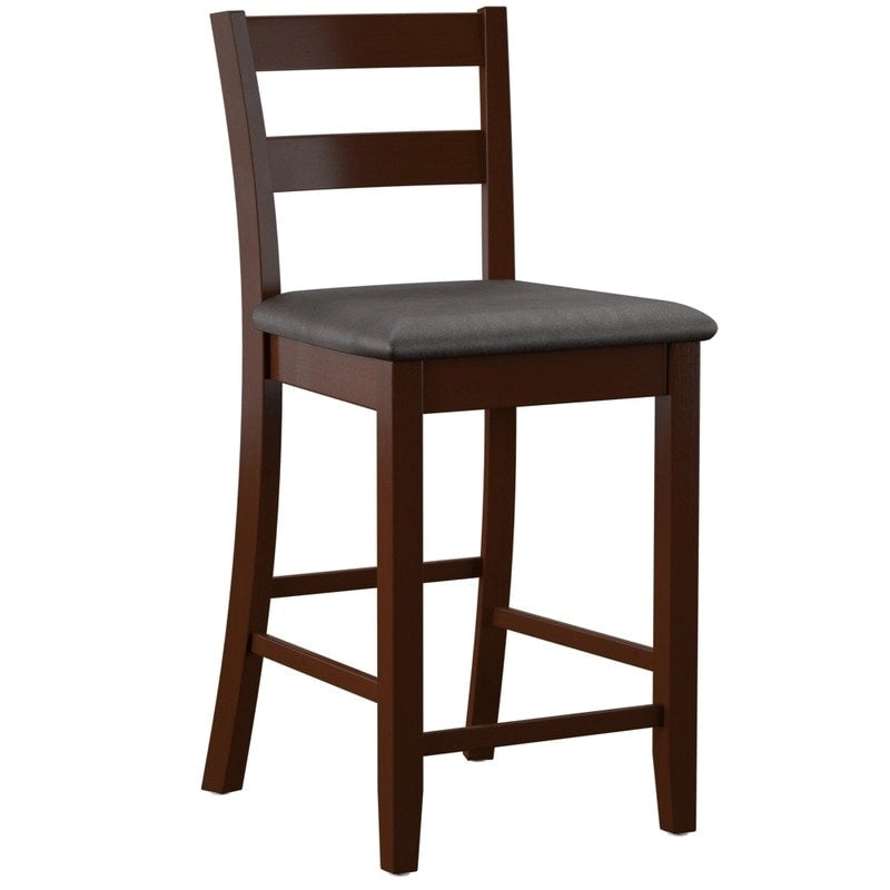 Tabouret de comptoir en bois