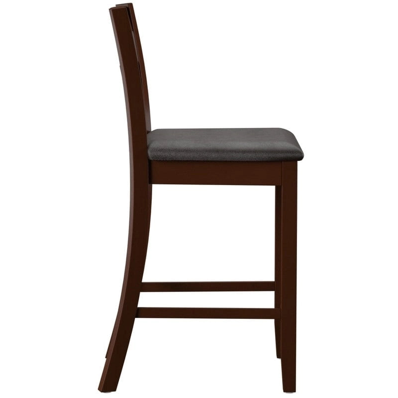Tabouret de comptoir en bois