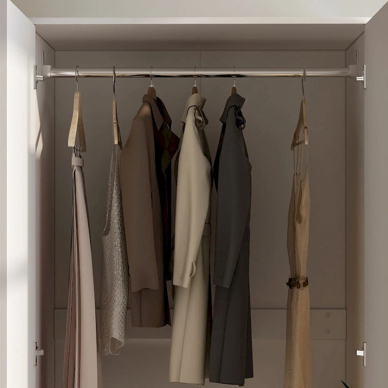 Armoire 2 portes 1 tiroir avec tringle