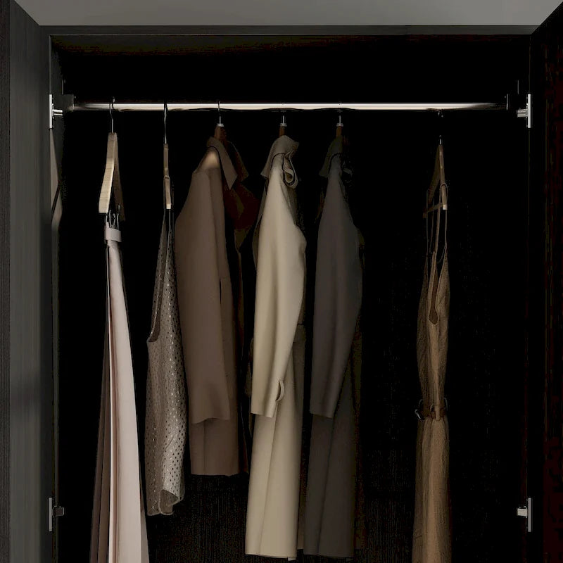 Armoire 2 portes 1 tiroir avec tringle