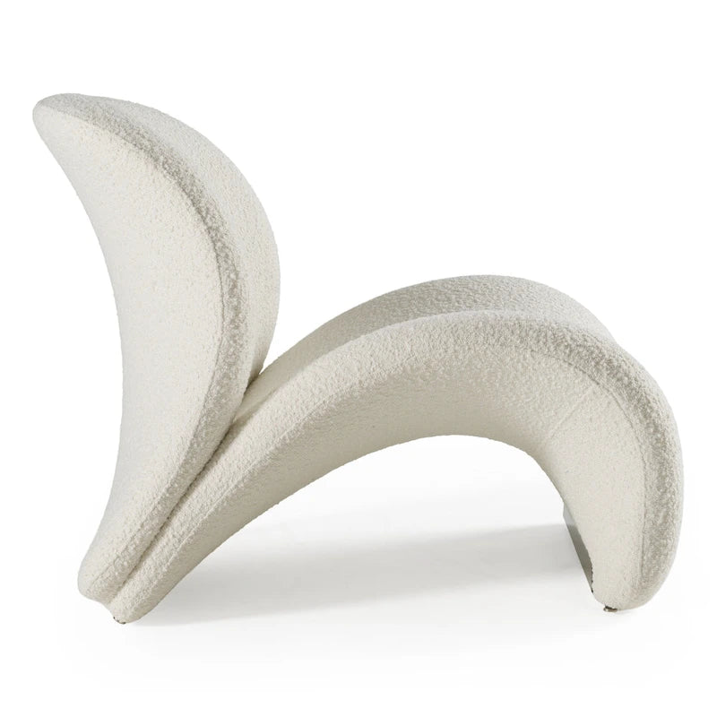Chaise blanche design moderne