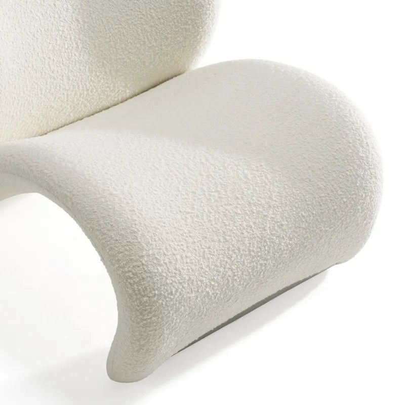 Chaise blanche design moderne