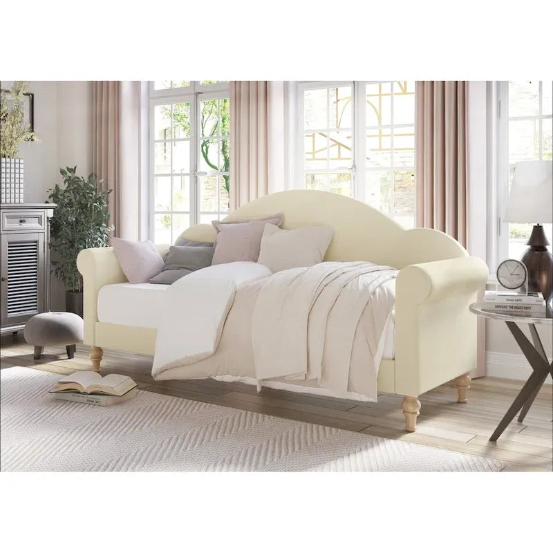 Lit de repos double rembourré Chaise