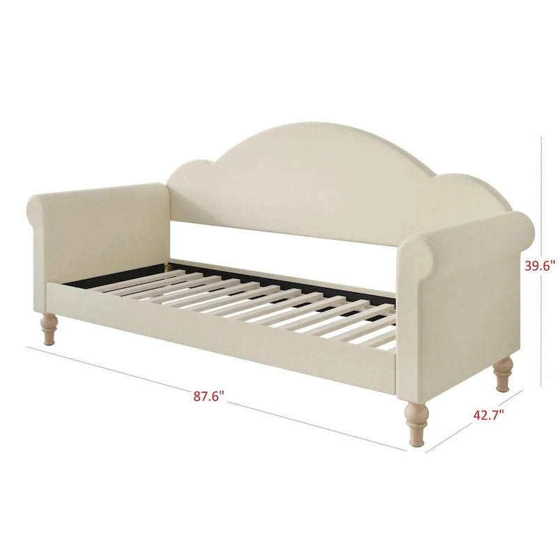 Lit de repos double rembourré Chaise
