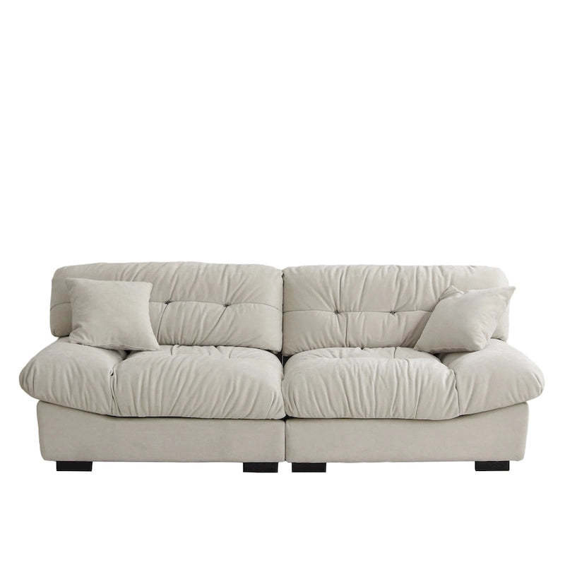 Causeuse nuage minimaliste