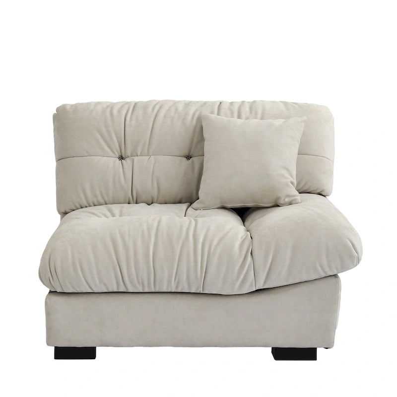 Causeuse nuage minimaliste