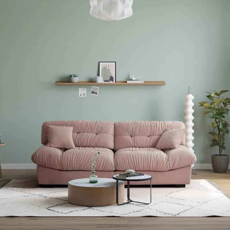 Causeuse nuage minimaliste