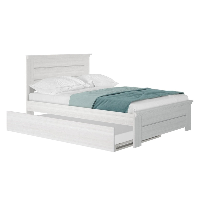 Lit double de ferme Plank and Beam