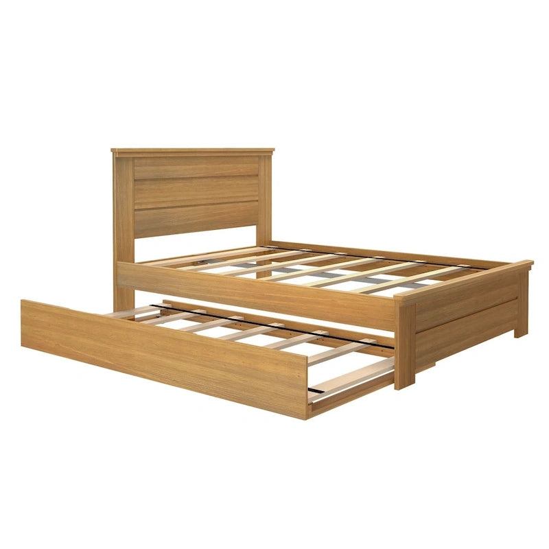 Lit double de ferme Plank and Beam