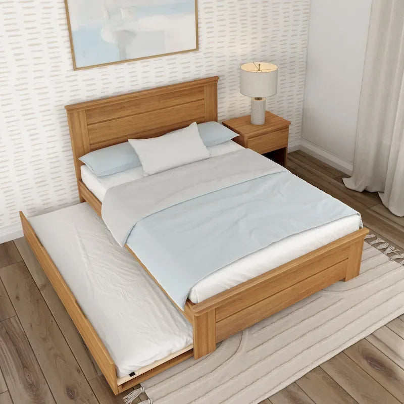 Lit double de ferme Plank and Beam
