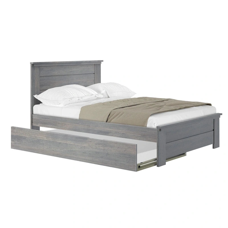 Lit double de ferme Plank and Beam
