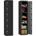Armoire de rangement métallique à 6 portes