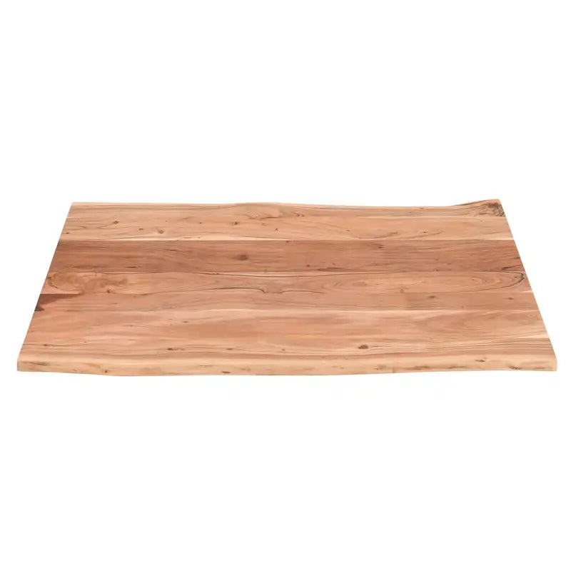 Table basse Acacia Farmhouse, bords bruts