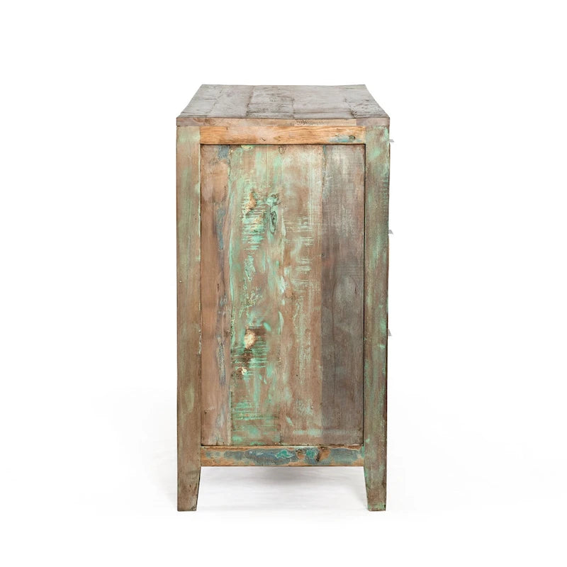 Commode vintage en teck recyclé