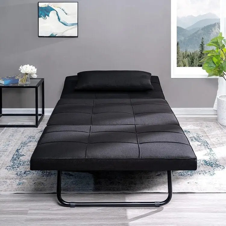 Fauteuil-lit, pouf convertible multifonctionnel 4 en 1