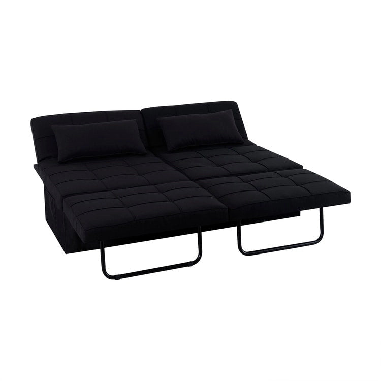 Fauteuil-lit, pouf convertible multifonctionnel 4 en 1