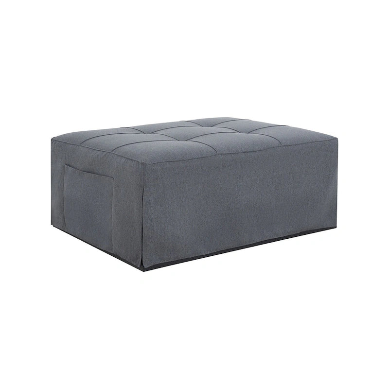 Fauteuil-lit, pouf convertible multifonctionnel 4 en 1