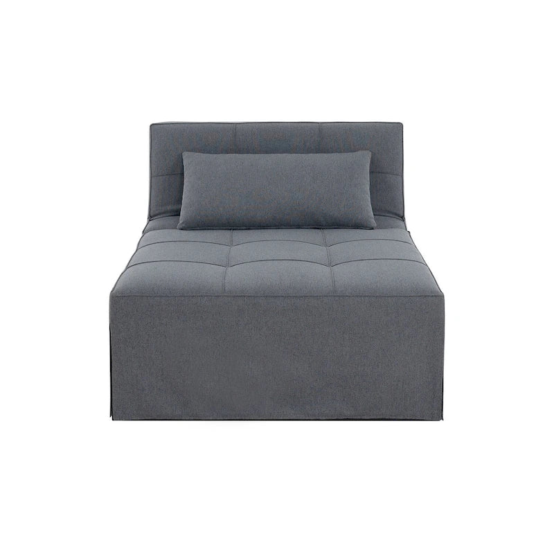 Fauteuil-lit, pouf convertible multifonctionnel 4 en 1