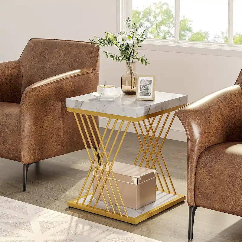 Table d'appoint carrée