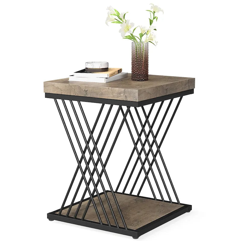 Table d'appoint carrée