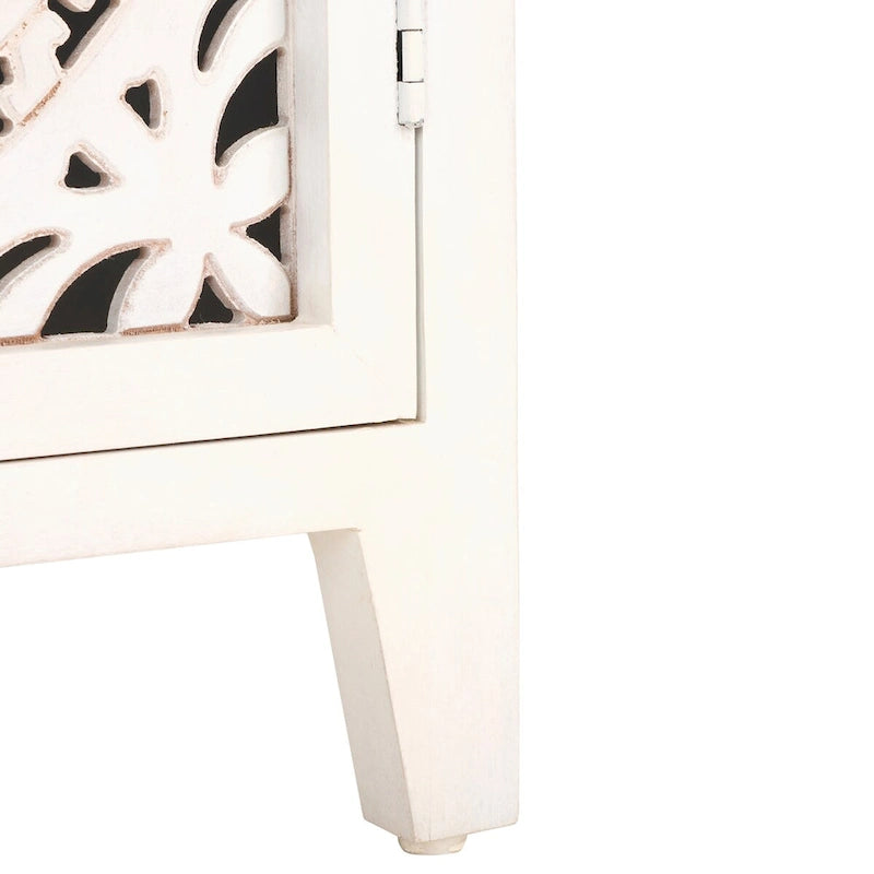Meuble TV 2 portes 2 étagères