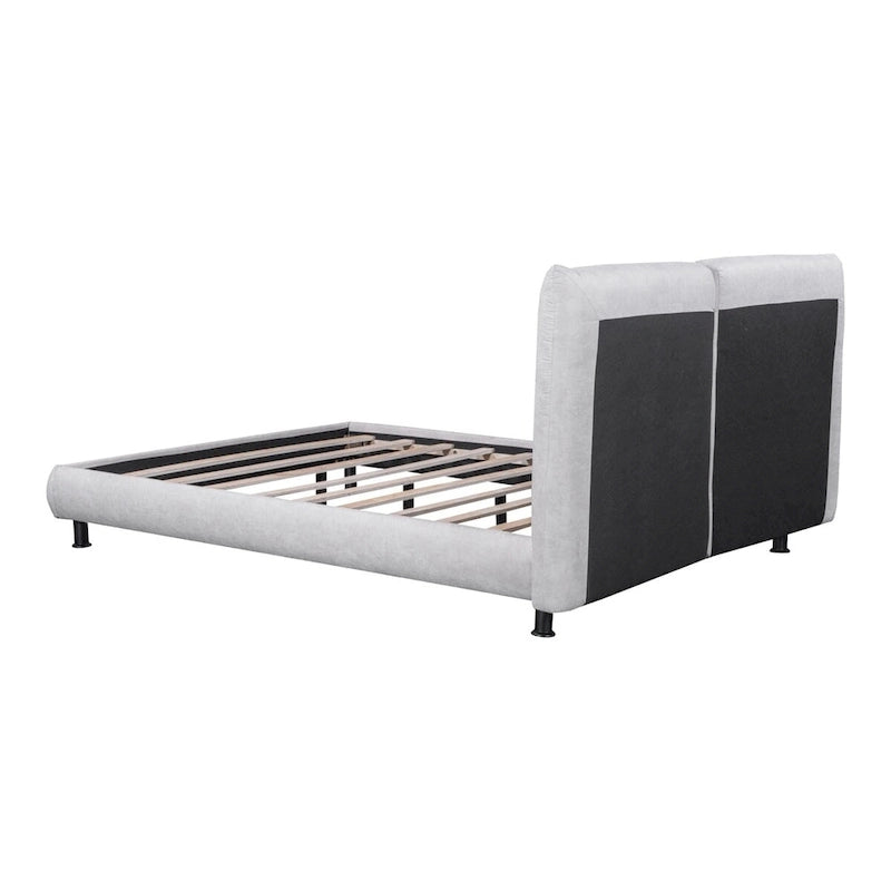 Lit plateforme tapissé