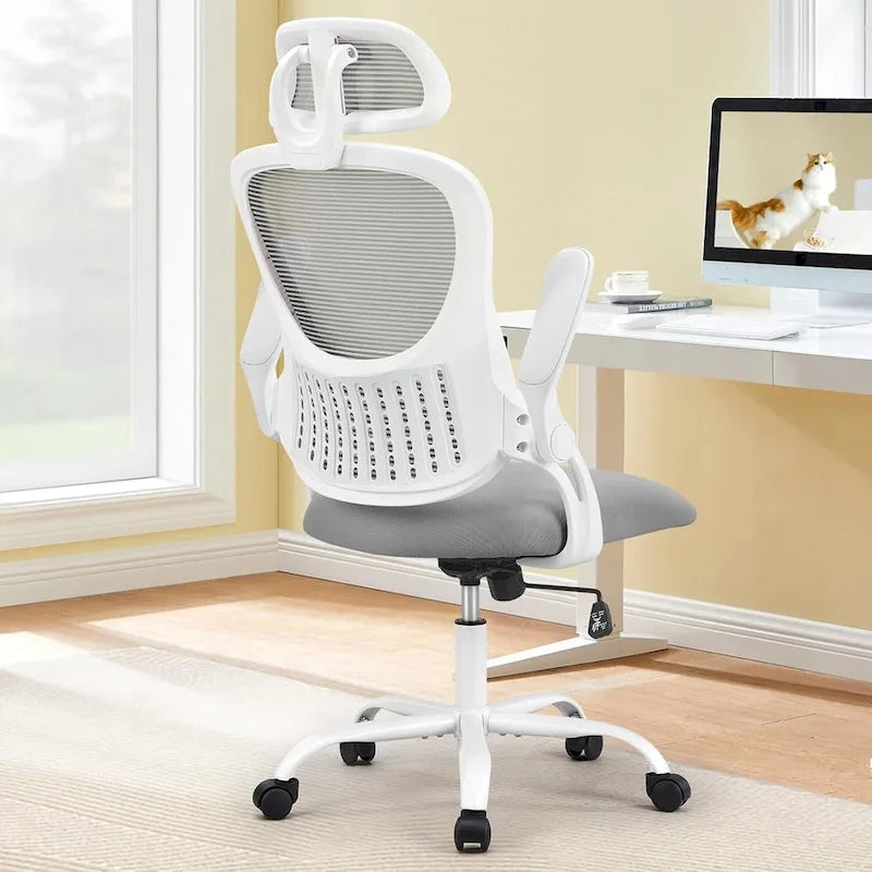 Fauteuil de bureau ergonomique à dossier haut