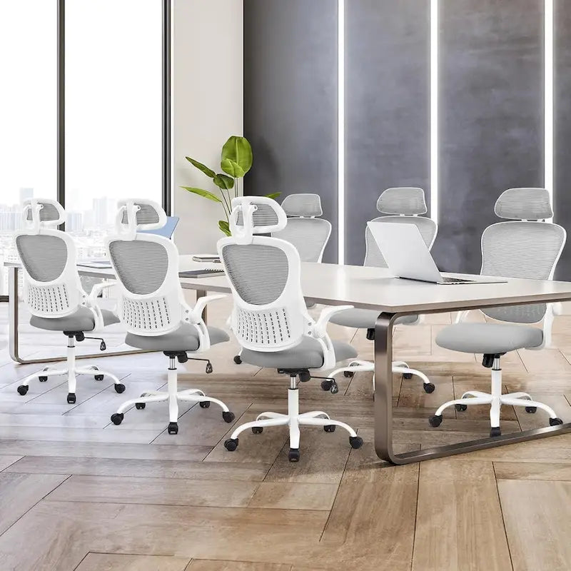 Fauteuil de bureau ergonomique à dossier haut