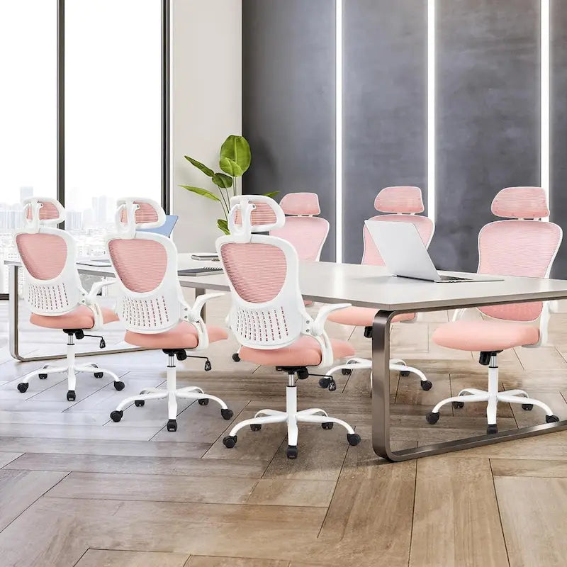 Fauteuil de bureau ergonomique à dossier haut
