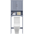 Étagère de rangement gain de place pour toilettes