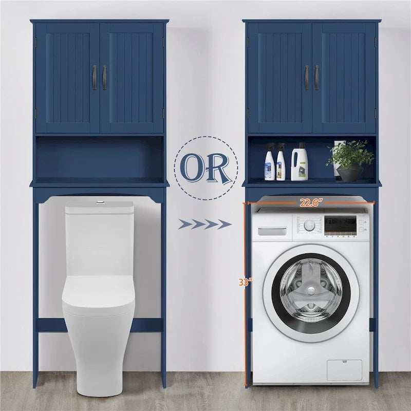 Étagère de rangement gain de place pour toilettes