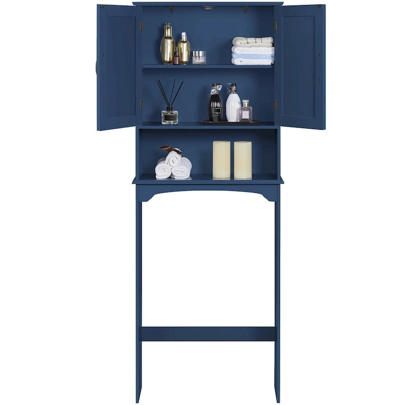 Étagère de rangement gain de place pour toilettes