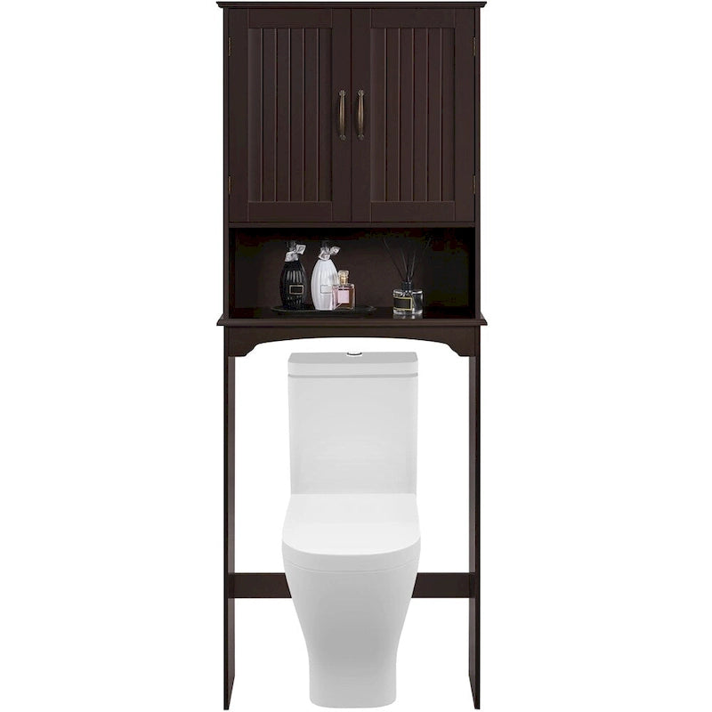 Étagère de rangement gain de place pour toilettes