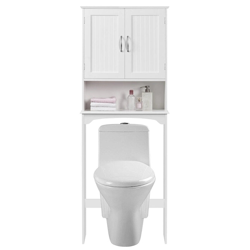 Étagère de rangement gain de place pour toilettes