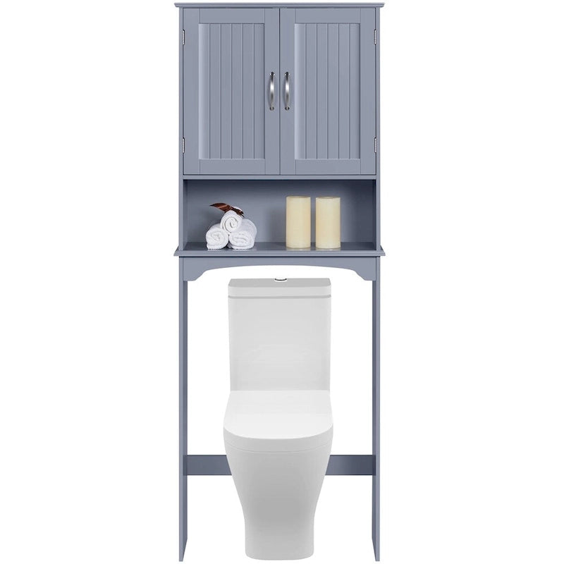 Étagère de rangement gain de place pour toilettes