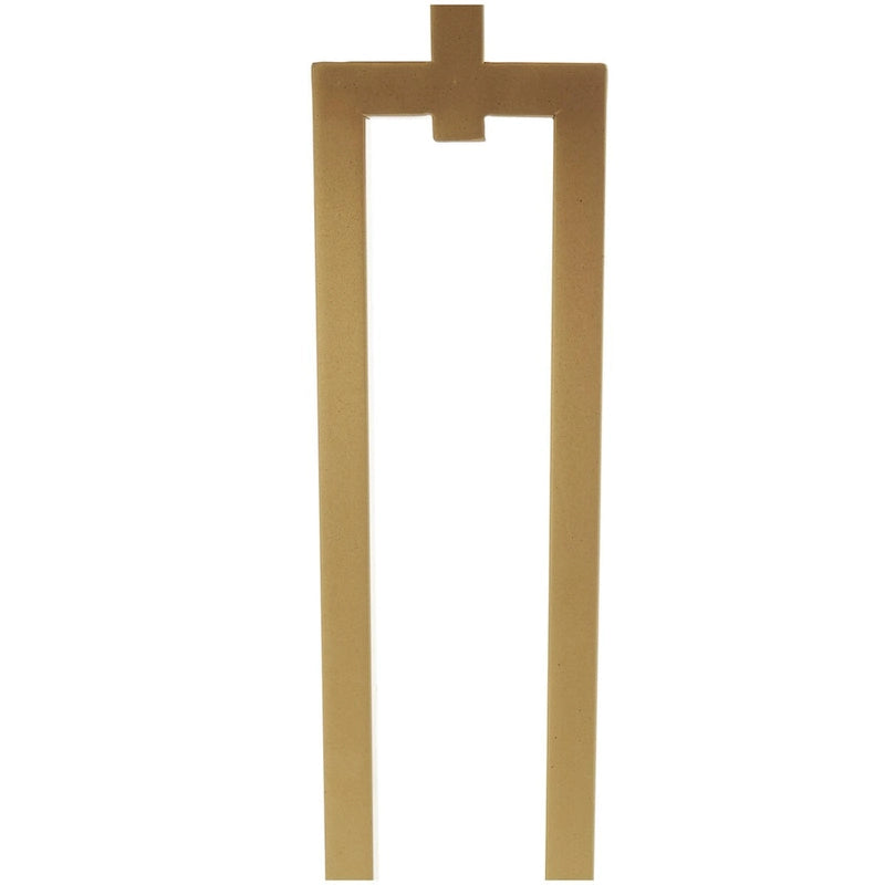 Table d'appoint géométrique en marbre